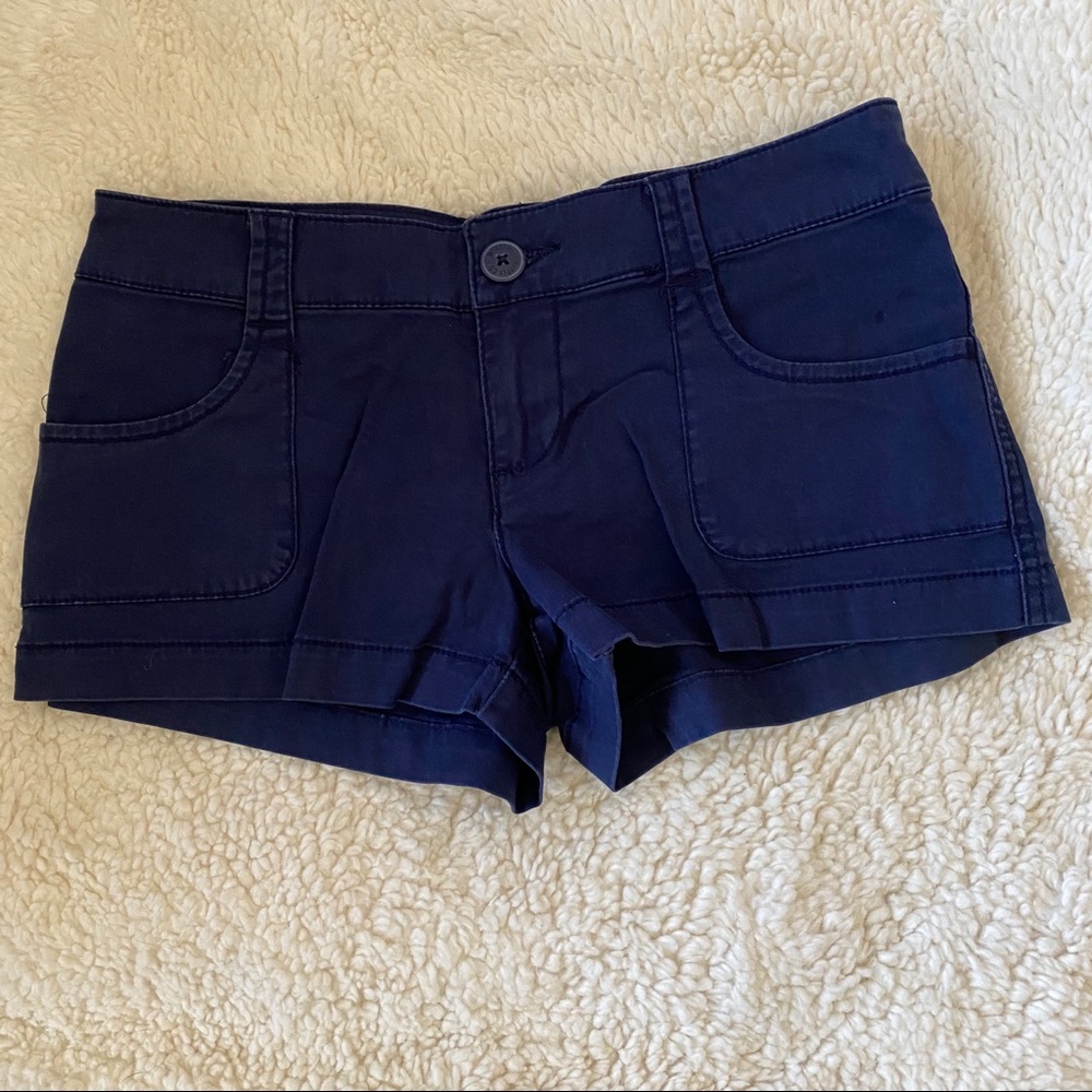 Mossimo Navy Blue Shorts